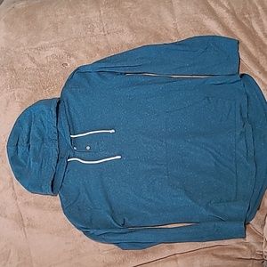 Mens L - Arizona Jean Co - Blue lightweight hoodie